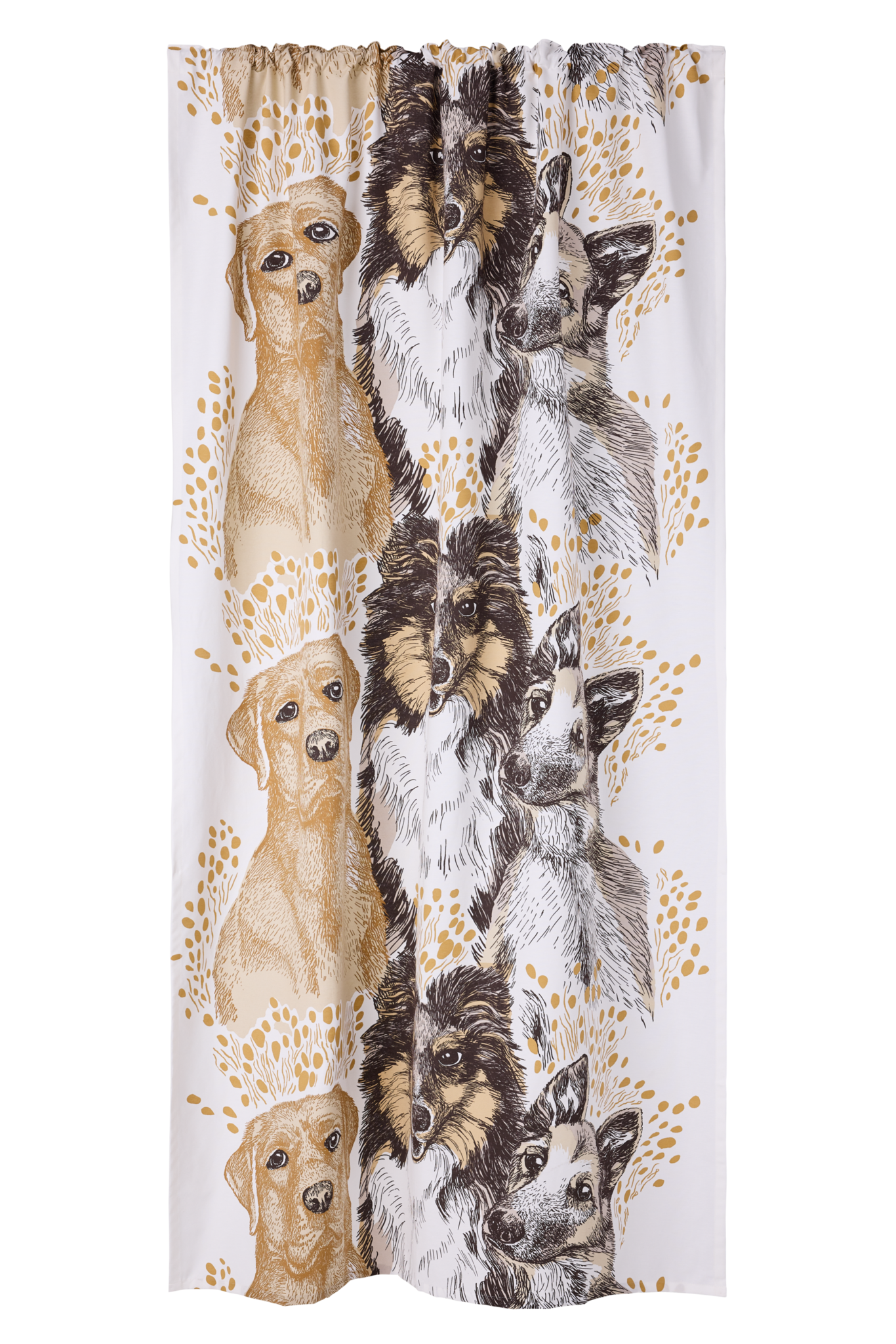 108823-1000; Vallila Ystävykset-verho Beige / 140x250 cm 