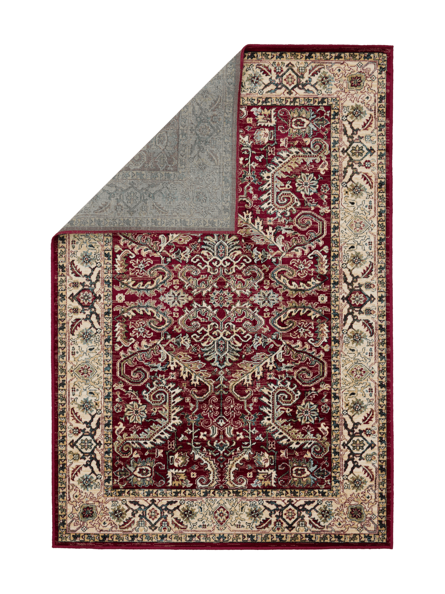 109273-4800_3; Vallila Inkivääri-matto Punainen / 135x190 cm 