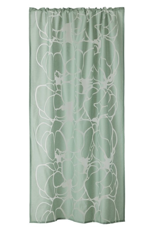 7256-41412-7800VA; Vallila Makeba-valoverho Salvianvihreä / 140x250 cm 