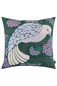 108910-7851; Vallila Viserrys-koristetyynynpäällinen Vihreä-violetti / 43x43 cm 