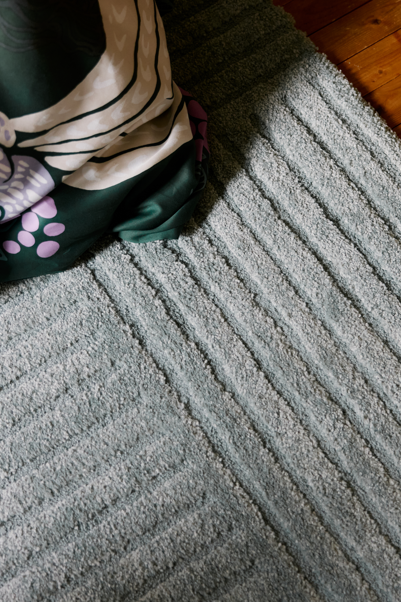 109121-9300_4; Vallila Kasvu-matto Harmaa / 160x230 cm 