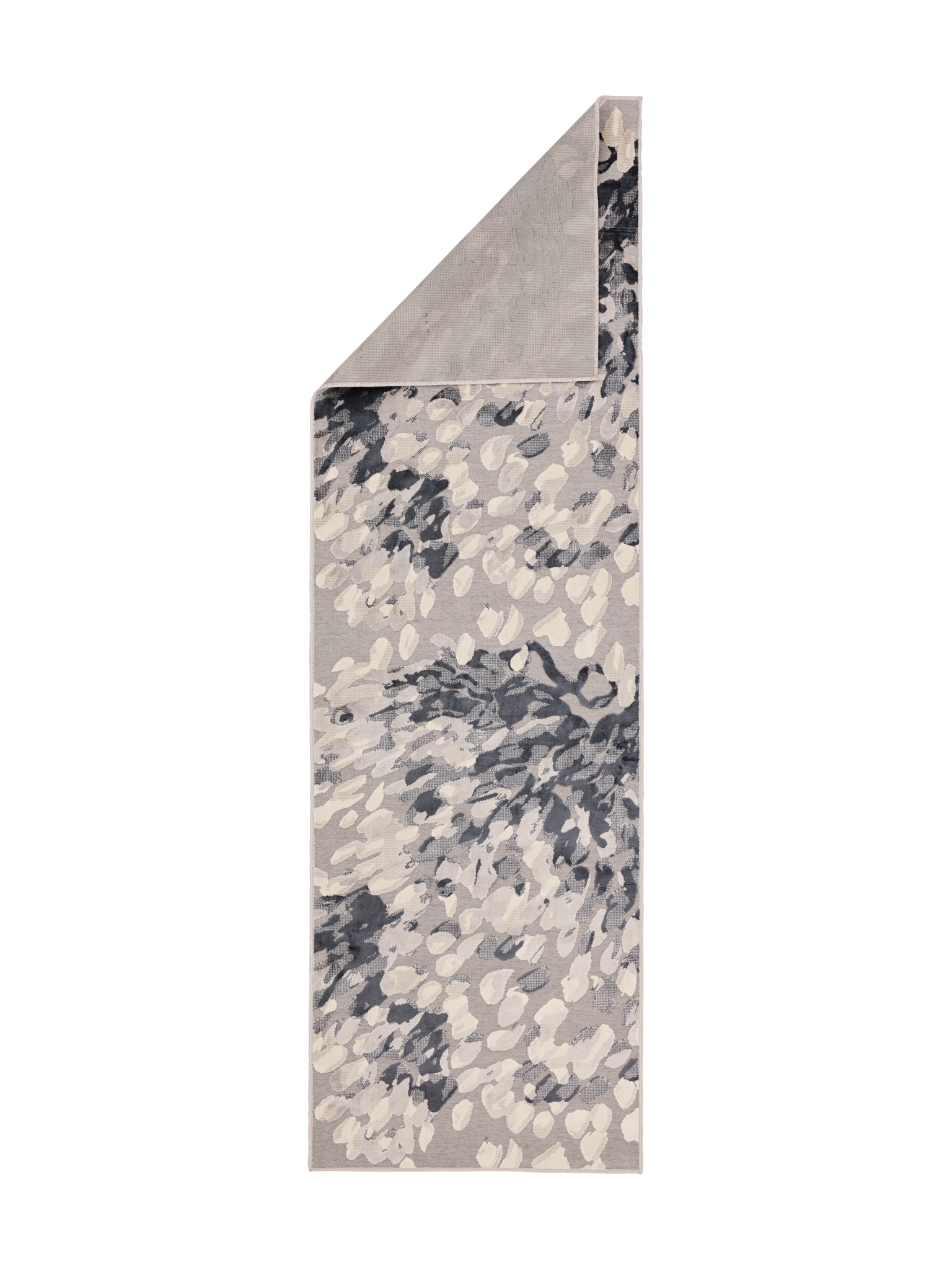 108481-9400_3; Vallila Taikapuu-käytävämatto Harmaa / 68x110 cm 
