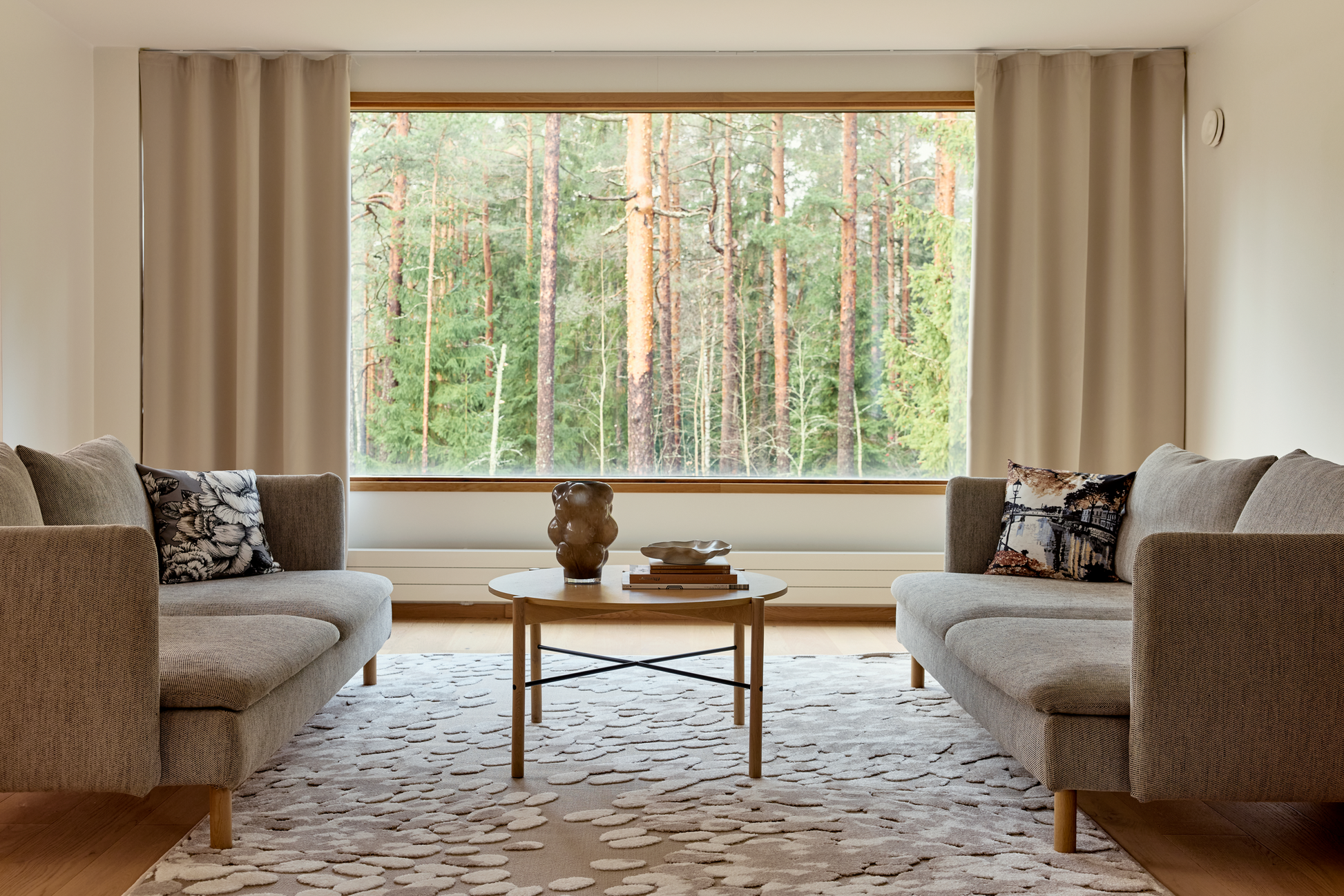 108620-1001_4; Vallila Väre-käytävämatto Beige / 80x230 cm 