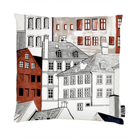 108573-3767; Vallila Kobenhavn-koristetyynynpäällinen Monivärinen / 43x43 cm 