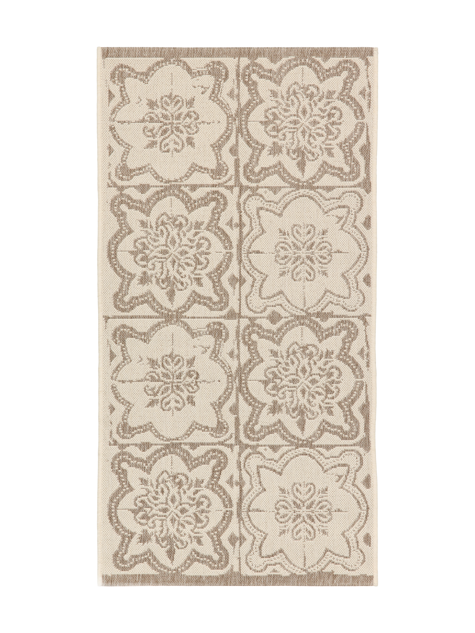 108592-1002; Vallila Kujakatti-käytävämatto Beige-valkoinen / 80x150 cm 