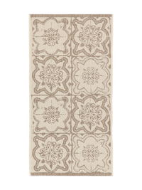108592-1002; Vallila Kujakatti-käytävämatto Beige-valkoinen / 80x150 cm 