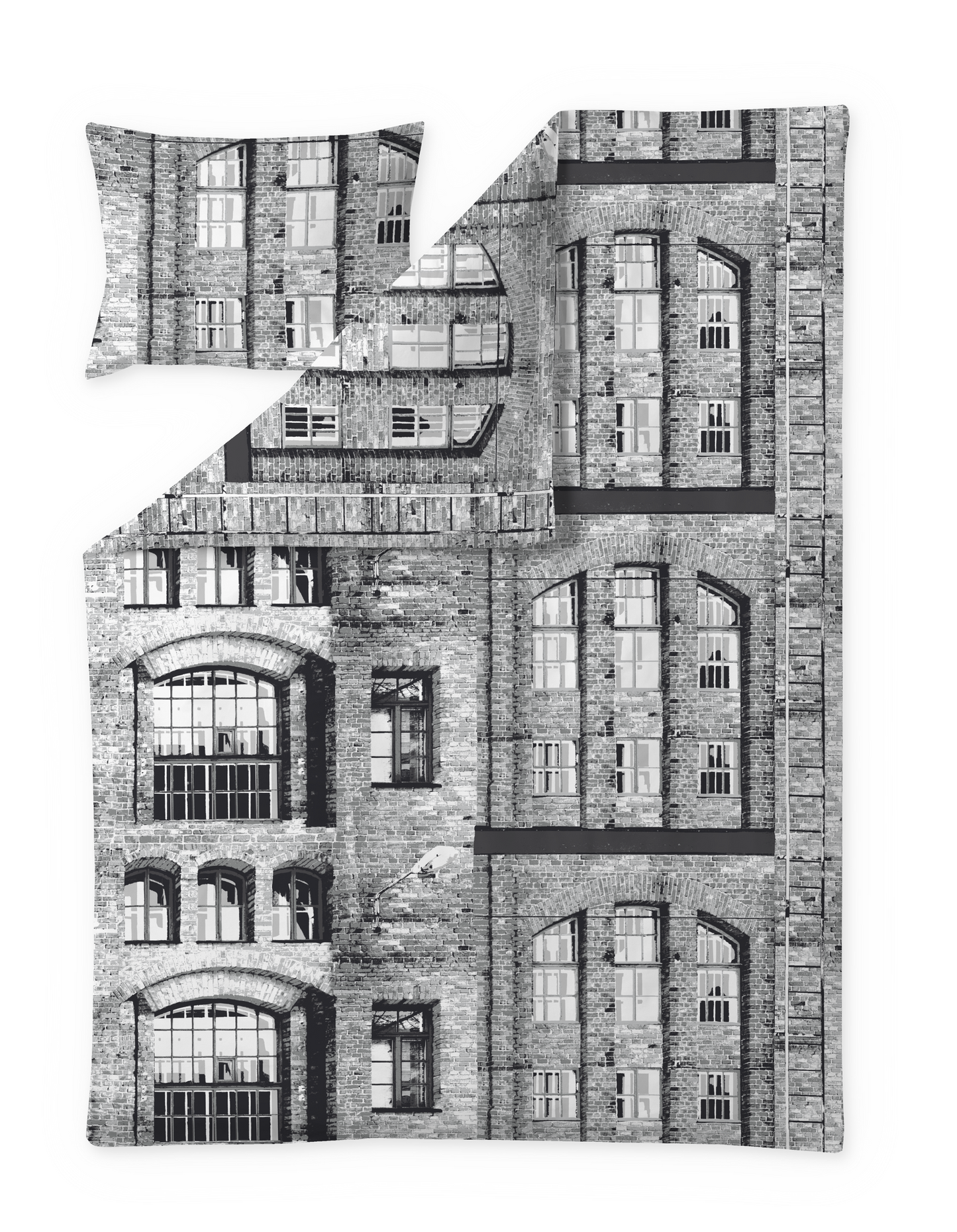 108956-9000; Vallila Panimo-pussilakanasetti Harmaa / 150x210 cm 