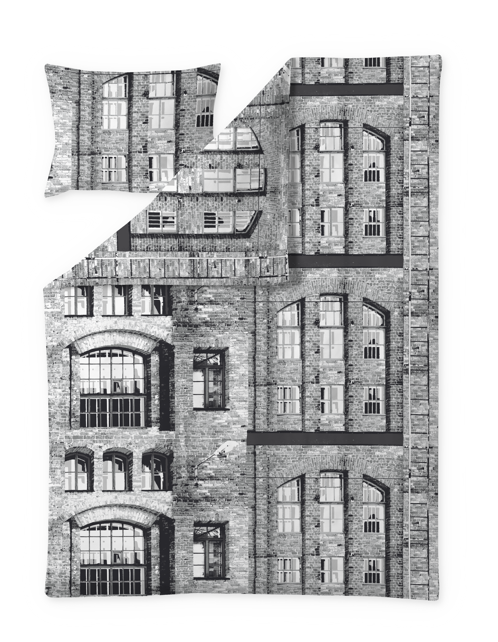 108956-9000; Vallila Panimo-pussilakanasetti Harmaa / 150x210 cm 