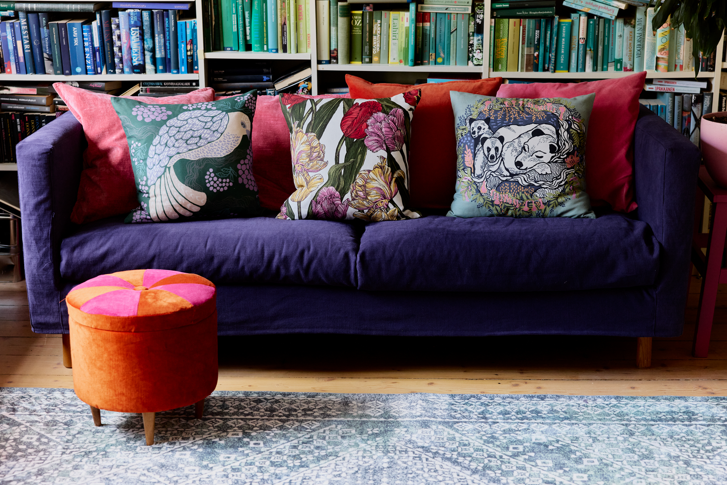 109035-8000_3; Vallila Unikeot-koristetyynynypäällinen Monivärinen / 43x43 cm 