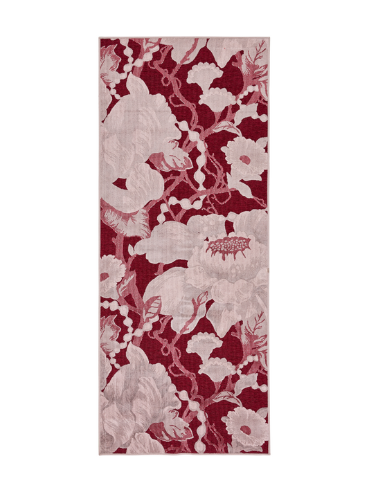108763-4800; Vallila Romanssi-käytävämatto Punainen / 80x150 cm 