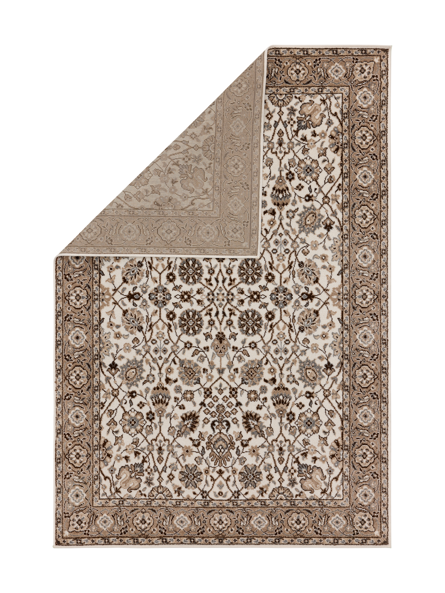 109267-1001_2; Vallila Kaneli-matto Beige-valkoinen / 160x230 cm 