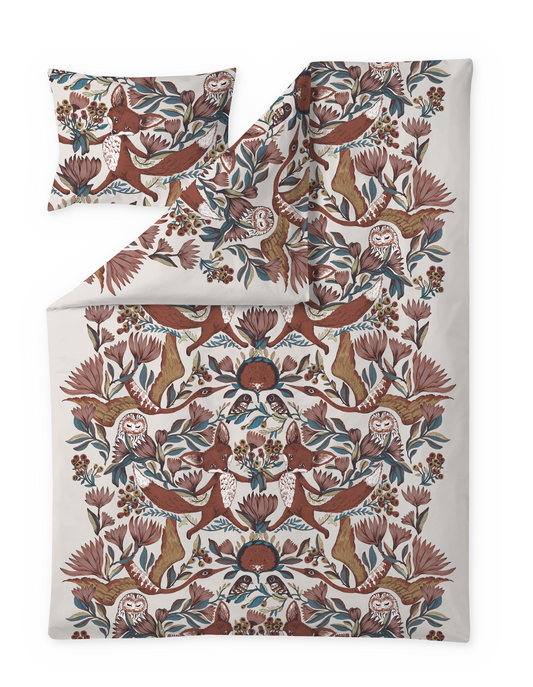 108809-8000; Vallila Fabula-pussilakanasetti Monivärinen / 150x210 cm