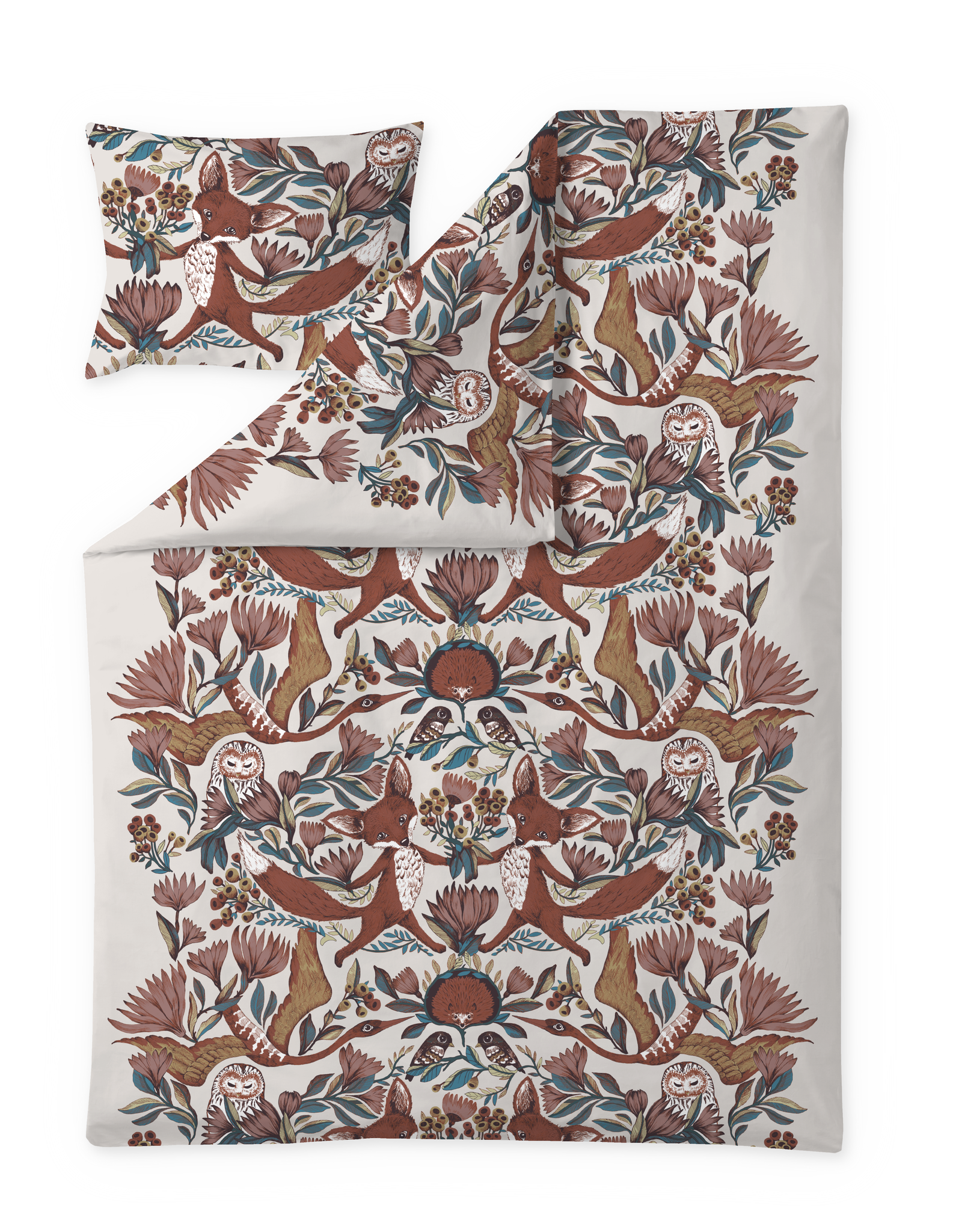108809-8000; Vallila Fabula-pussilakanasetti Monivärinen / 150x210 cm 
