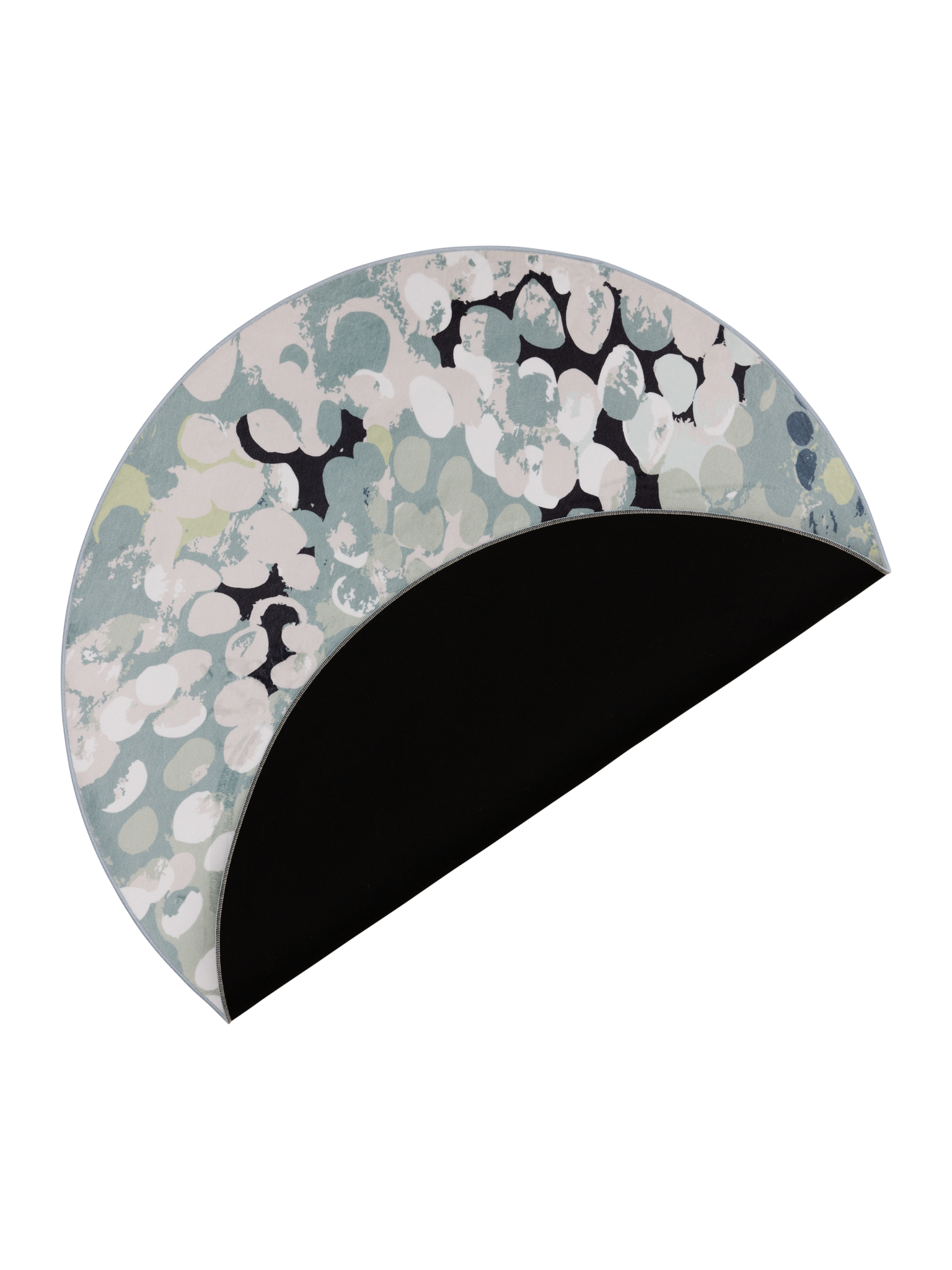 109104-7710_3; Vallila Puhuri-matto Salvianvihreä / Ø120 cm 