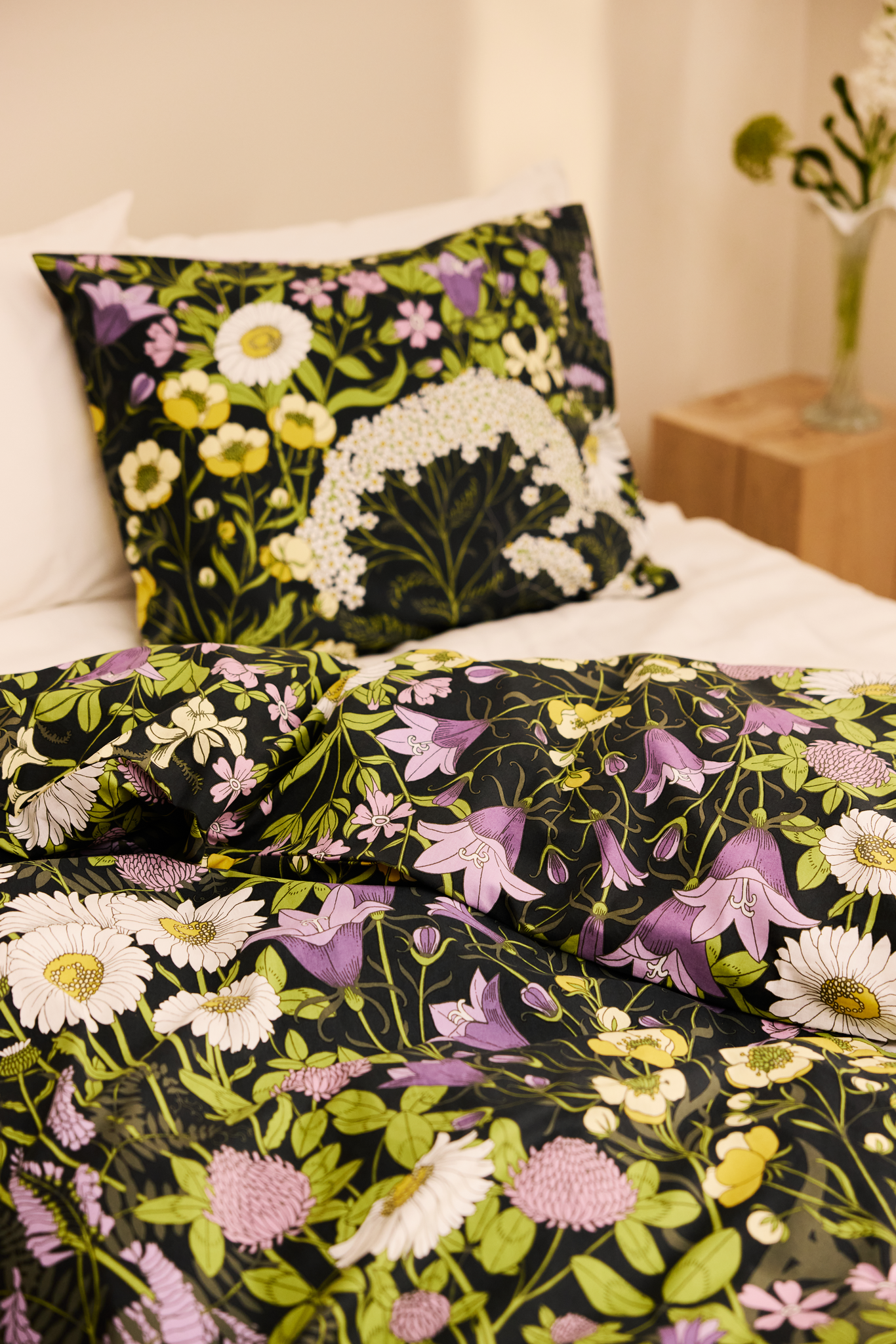 109037-6770_1; Vallila Ahomaa-pussilakanasetti Sininen / 150x210 cm 