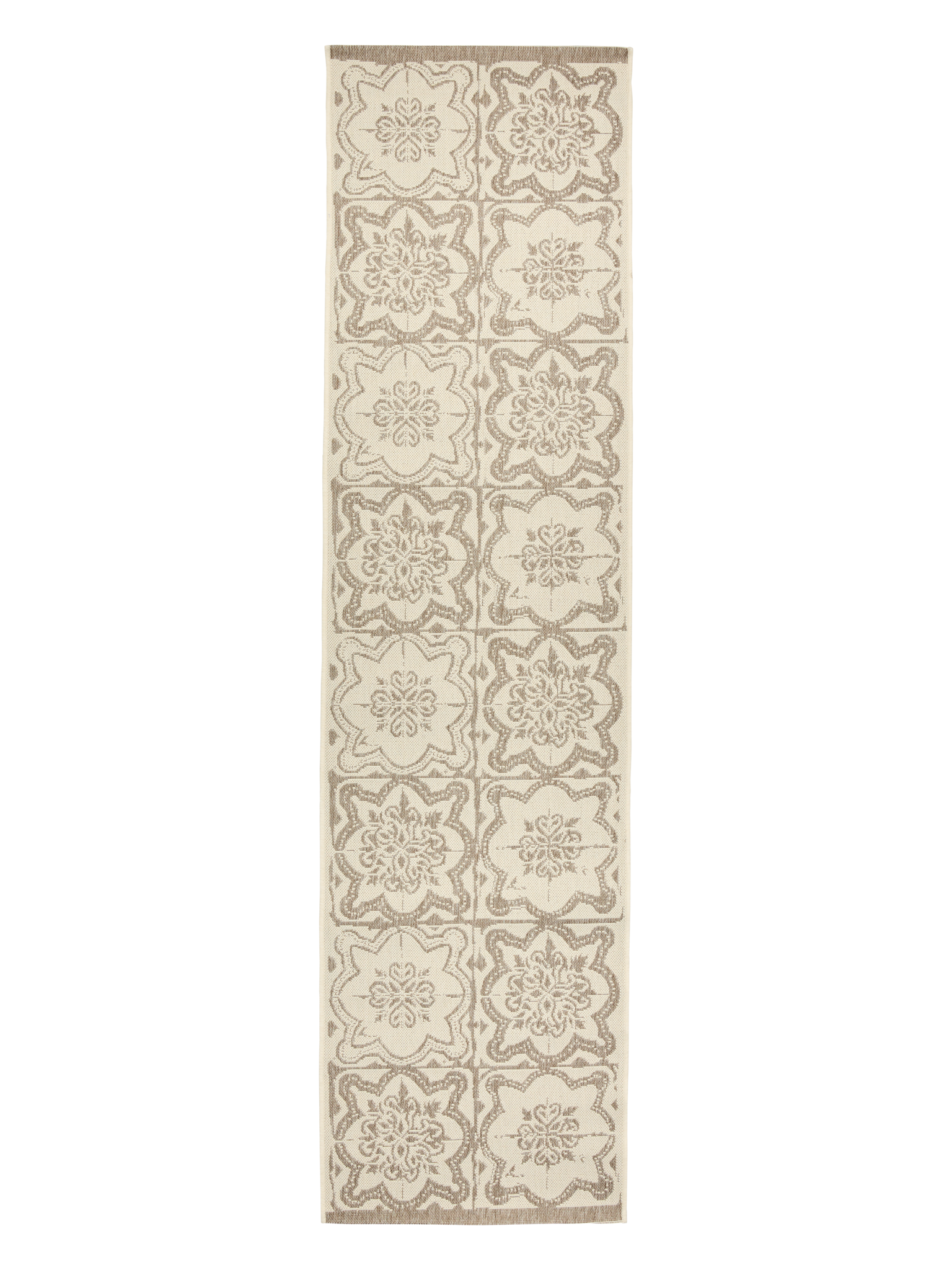 108595-1002; Vallila Kujakatti-käytävämatto Beige-valkoinen / 80x300 cm 