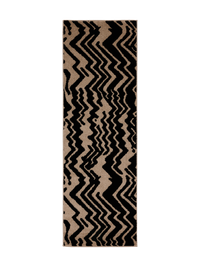 109363-1099; Vallila Zebra-käytävämatto Beige-musta / 80x230 cm 