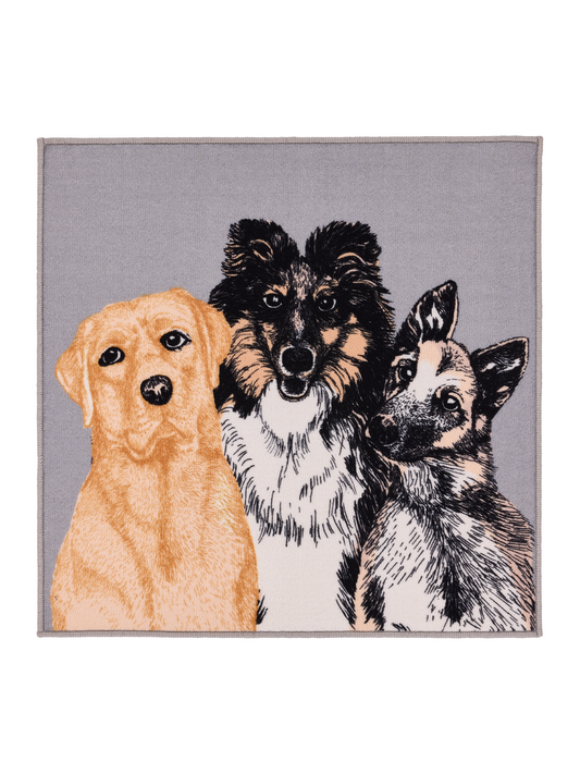 108730-1000; Vallila Ystävykset-matto Beige / 80x80 cm