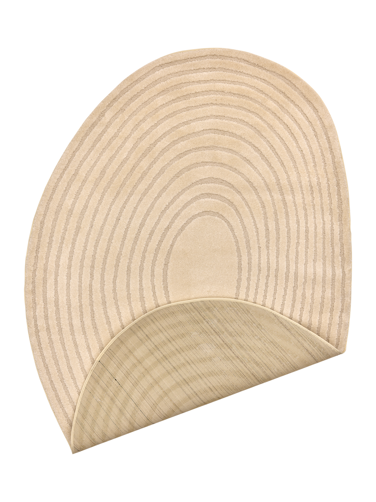 109120-0001_4; Vallila Vuosirenkaat-matto Valkoinen / Ø160x229 cm 