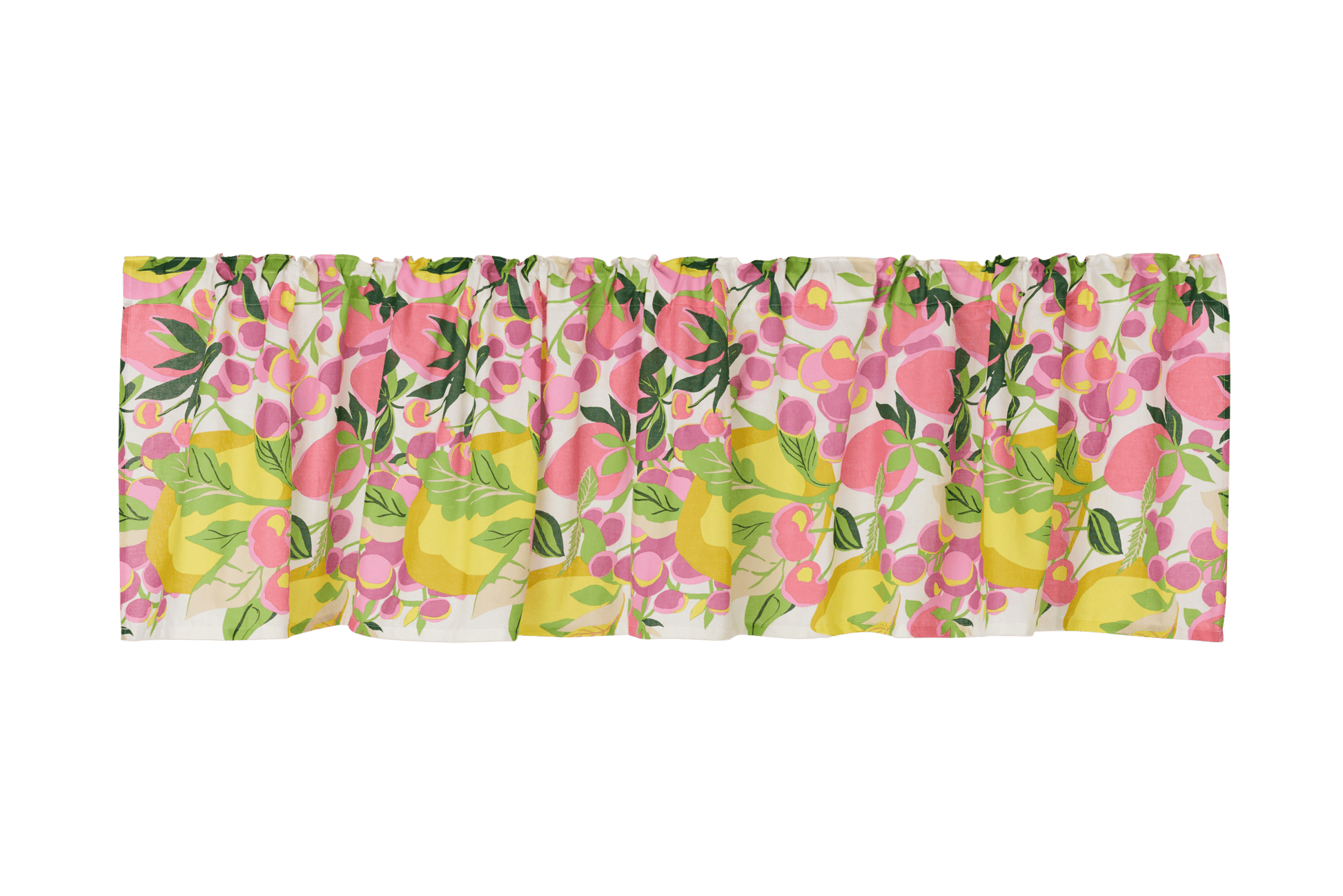 109261-8043; Vallila Tropic-verhokappa Monivärinen-pinkki / 60x250 cm 