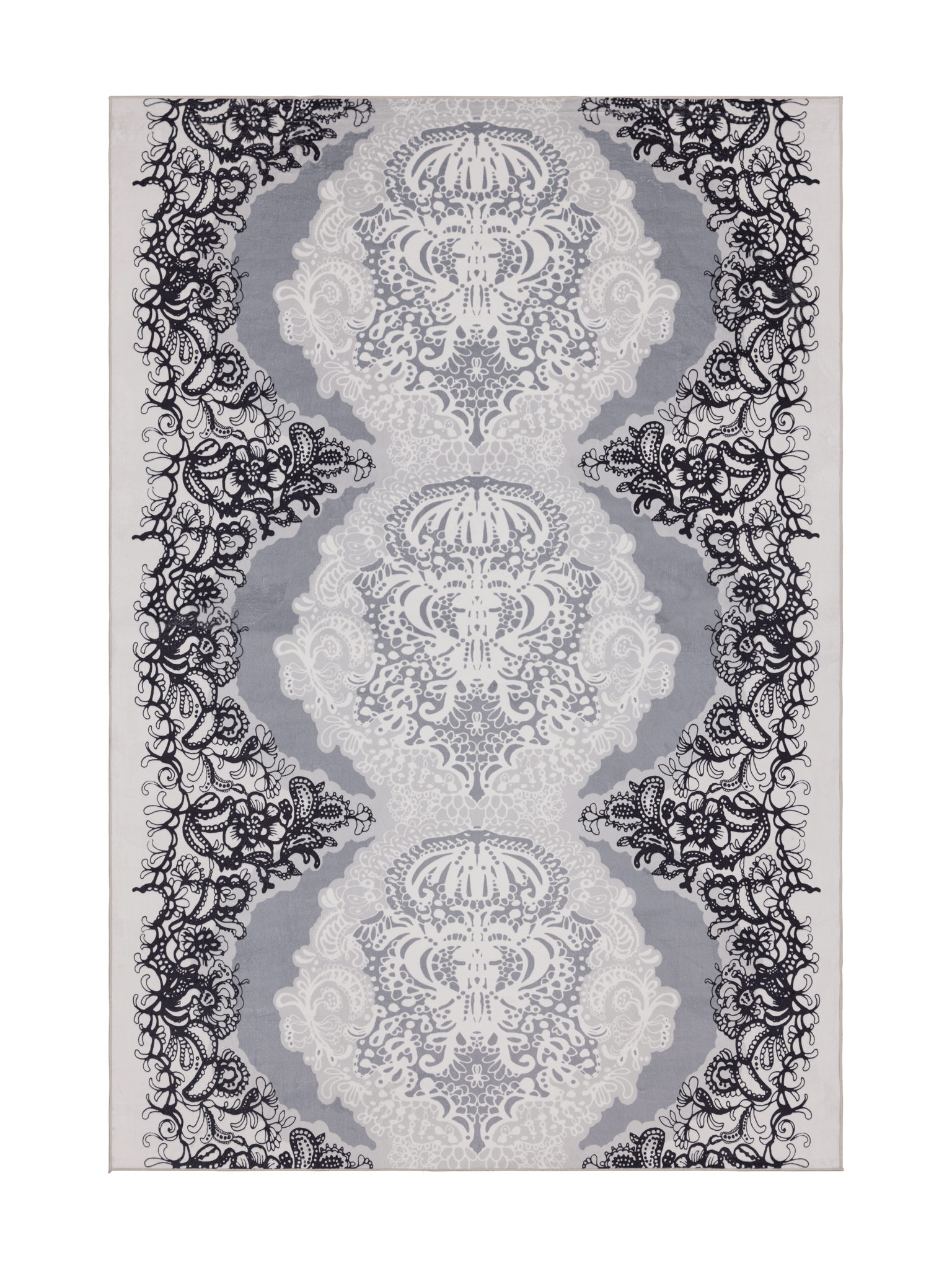 108777-9202; Vallila Satsuma-matto Harmaa / 160x230 cm 