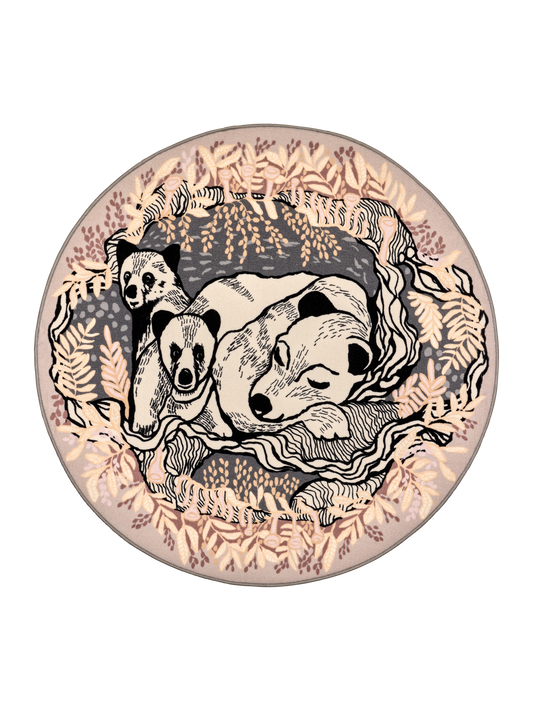 109085-1000; Vallila Unikeot-matto Beige / Ø133 cm 