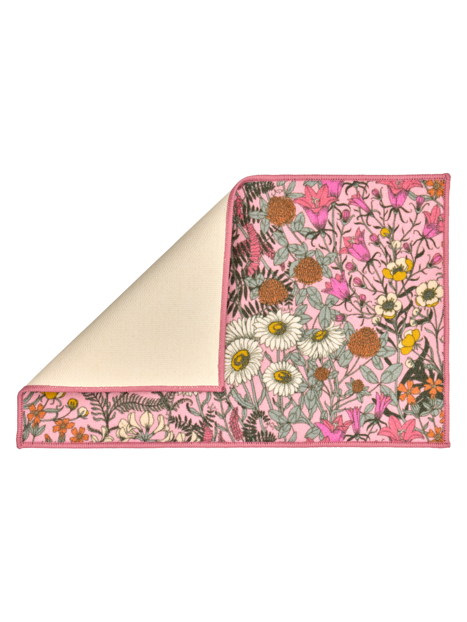 109075-4100_2; Vallila Ahomaa-kynnysmatto Pinkki / 50x80 cm 