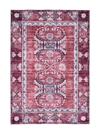 108426-4890; Vallila Sumeri-matto Punainen-harmaa / 160x230 cm 