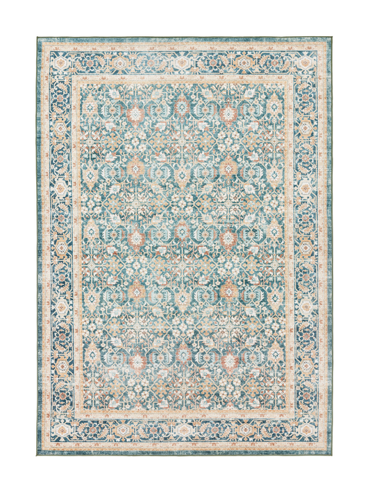 108334-7464; Vallila Jalokivi-matto Turkoosi / 140x200 cm 