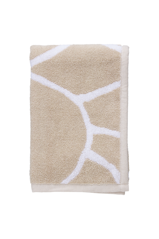 102889-140; Vallila Makeba-pyyhe Beige / 70x140 cm 