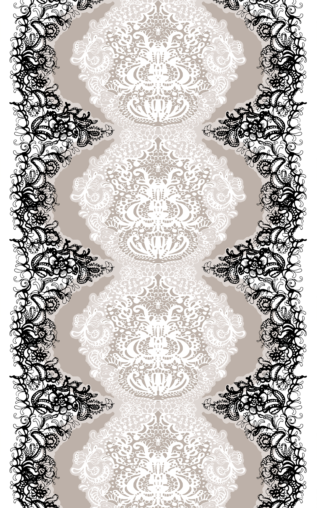 109032-1099; Vallila Mandariini-vahakangasliina Latte / 140x250 cm 