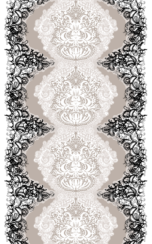 109032-1099; Vallila Mandariini-vahakangasliina Latte / 140x250 cm 