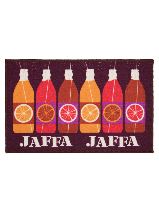 108738-4900; Vallila Jaffa-kynnysmatto Viininpunainen / 50x80 cm 