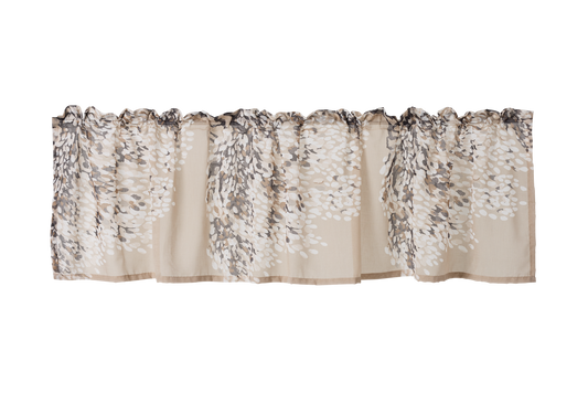 81668-38946-1001; Vallila Väre-valoverhokappa Beige-valkoinen / 60x250 cm 