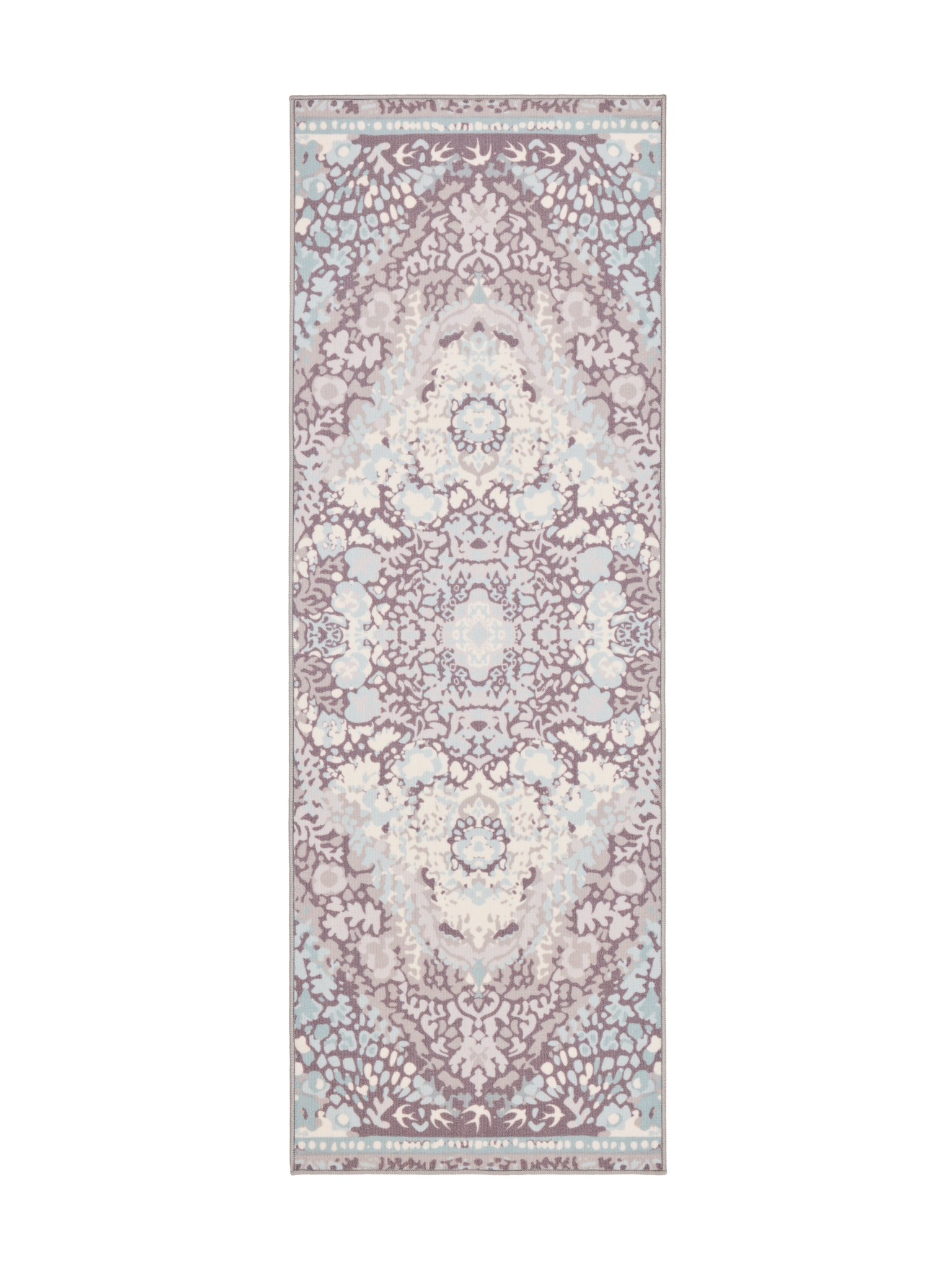108489-6372; Vallila Bahia-käytävämatto Turkoosi / 80x230 cm 
