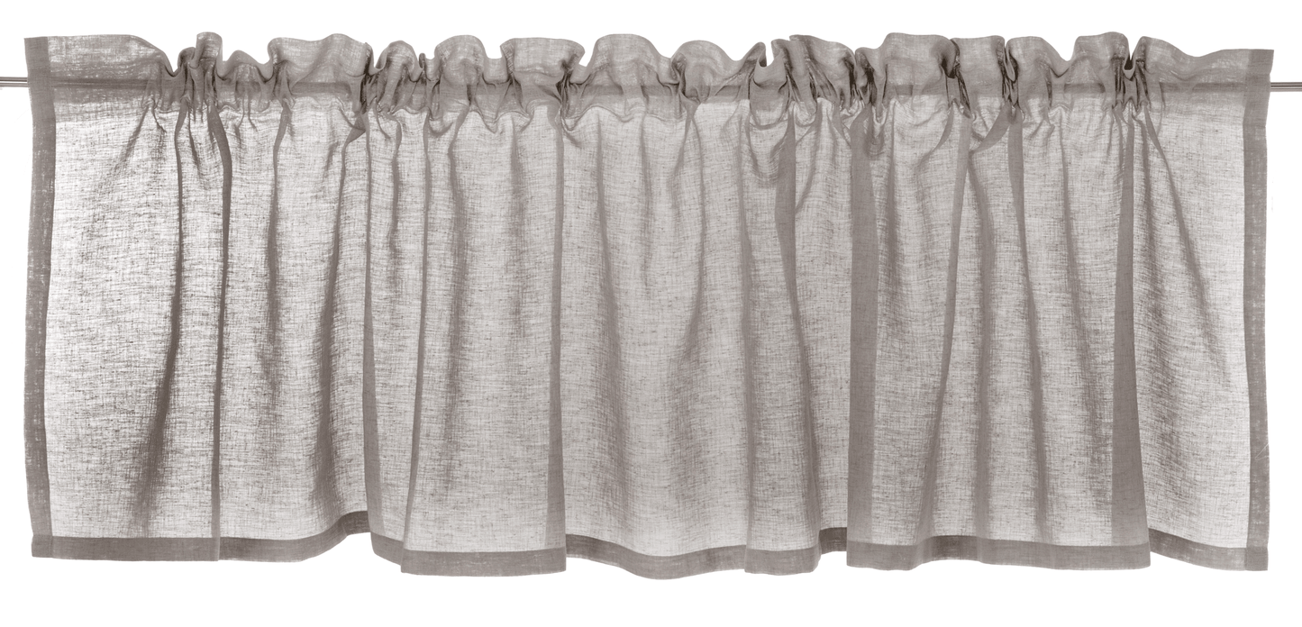 101356-3; Vallila Formula-valoverhokappa Vaaleanharmaa / 60x250 cm 