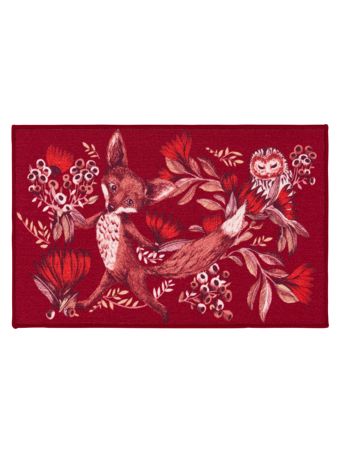 108998-4700; Vallila Fabula-kynnysmatto Punainen / 50x80 cm 