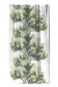 108580-7300; Vallila Väre-verho Vihreä / 140x250 cm 