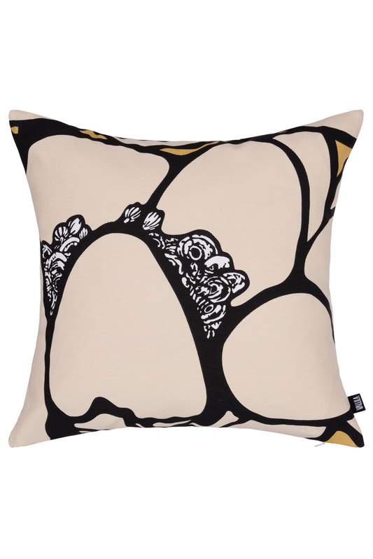 107197-1203; Vallila Makeba-koristetyynynpäällinen Camel / 43x43 cm