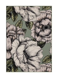 108455-7710; Vallila Alma-matto Salvianvihreä / 160x230 cm 