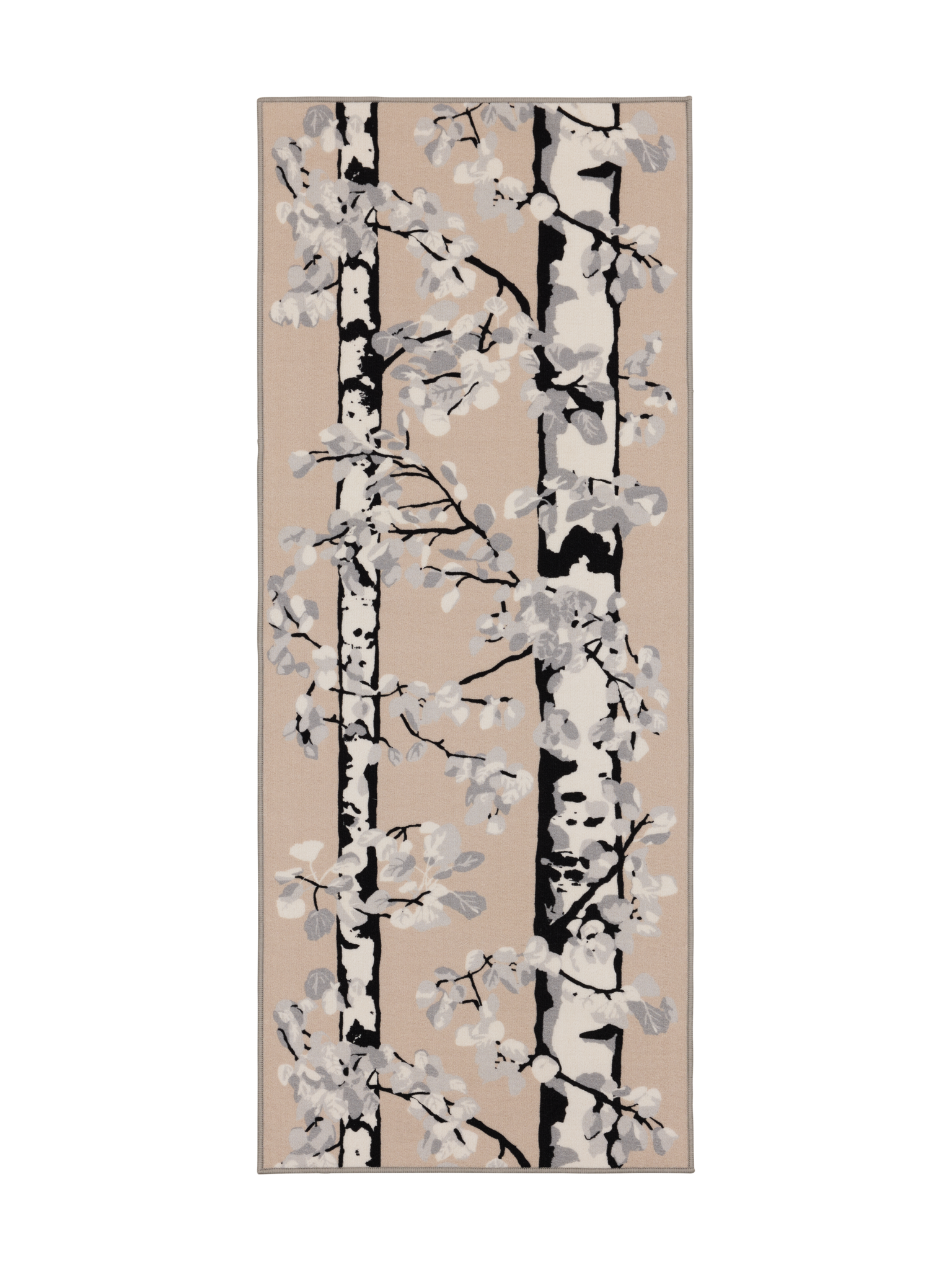 108751-1000; 108750-1000; 108749-1000; 107017-1000; 107016-1000; 107015-1000; Vallila Luontopolku-käytävämatto Beige / 80x150 cm 