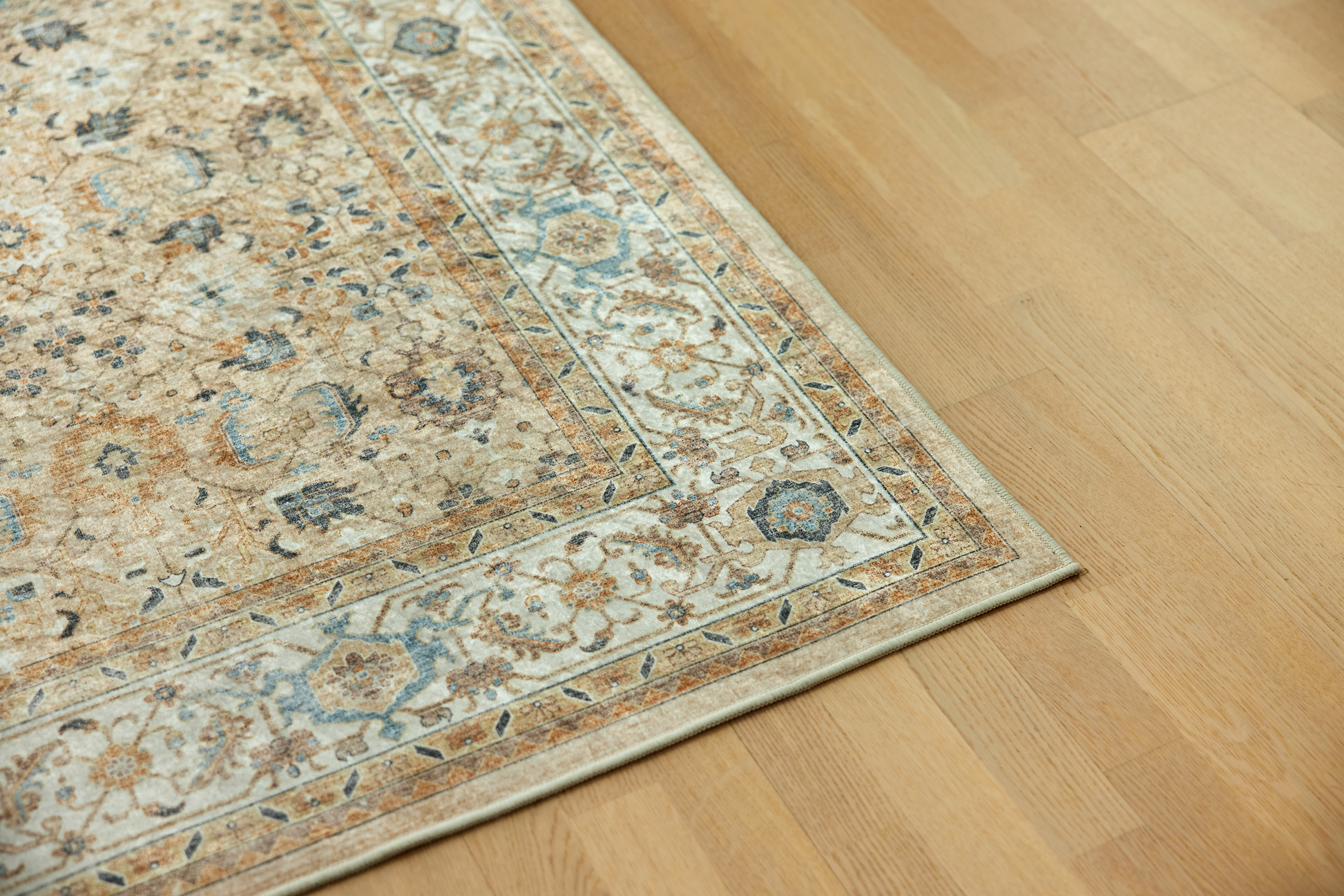108337-0310_4; Vallila Jalokivi-käytävämatto Beige / 80x200 cm 