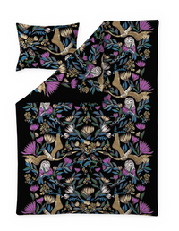 106825-8000; Vallila Lemmittyni-satiinipussilakanasetti Monivärinen / 150x210 cm 